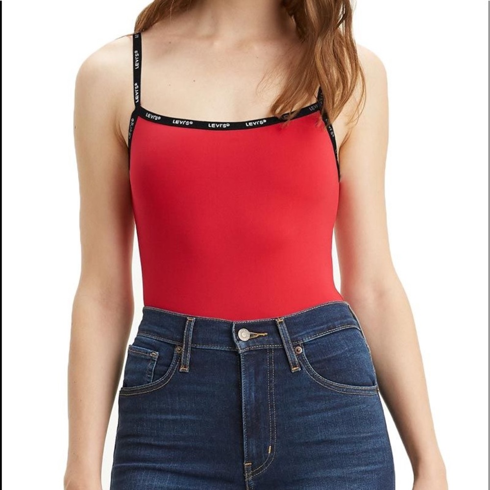Levi’s Red Bodysuit Size XS